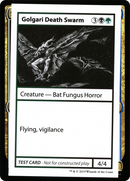 Golgari Death Swarm (No PW Symbol) (CMB1-091) [Mystery Booster Playtest Cards 2021]