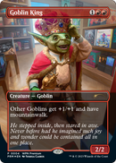 Goblin King (WPN-004) (Borderless) [Wizards Play Network 2024] Foil