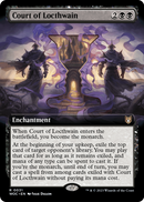Court of Locthwain (Extended Art) (WOC-031) [Wilds of Eldraine Commander] Foil