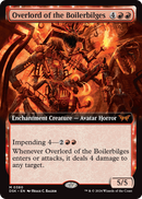 Overlord of the Boilerbilges (Extended Art) (DSK-380) [Duskmourn: House of Horror] Foil