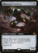 Phyrexian Triniform (Extended Art) (CMR-697) [Commander Legends] Foil
