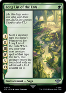Long List of the Ents (LTR-174) [The Lord of the Rings: Tales of Middle-earth] Foil
