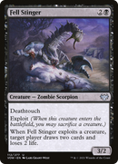 Fell Stinger (VOW-112) [Innistrad: Crimson Vow] Foil