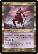 Radha, Heir to Keld (Retro Frame) (DMR-364) [Dominaria Remastered] Foil