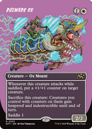 Bulwark Ox (Borderless) (DFT-333) [Aetherdrift] Foil
