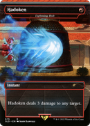 Hadoken - Lightning Bolt (SLD-675) (Borderless) [Secret Lair Drop] Foil