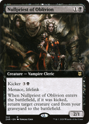 Nullpriest of Oblivion (Extended Art) (ZNR-342) [Zendikar Rising] Foil