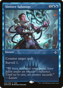 Sinister Sabotage (FNM-054) [Guilds of Ravnica Promos] Foil