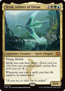 Teval, Arbiter of Virtue (TDM-230) [Tarkir: Dragonstorm] Foil