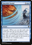 Forceful Denial (CMR-069) [Commander Legends] Foil