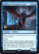 Sphinx of Forgotten Lore (PRE-051) [Foundations Promos] Foil