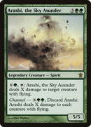Arashi, the Sky Asunder (SOK-121) [Saviors of Kamigawa] Foil