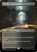 Shadowy Backstreet (Borderless) (MKM-330) [Murders at Karlov Manor] Foil