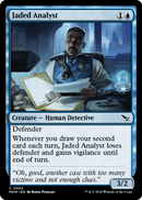 Jaded Analyst (MKM-062) [Murders at Karlov Manor]