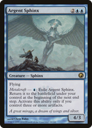 Argent Sphinx (SOM-028) [Scars of Mirrodin]