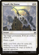 Topple the Statue (WAR-035) [War of the Spark] Foil