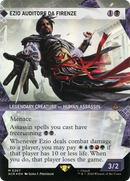 Ezio Auditore da Firenze (Showcase) (Textured Foil) (ACR-267) (Borderless) [Assassin's Creed] Foil