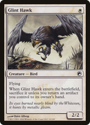Glint Hawk (SOM-010) [Scars of Mirrodin]