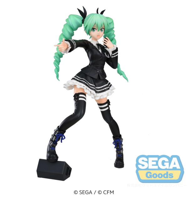 Hatsune Miku: Dark Angel (Project DIVA Arcade Future Tone) SPM Figure