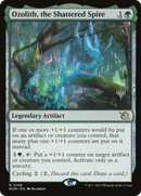 Ozolith, the Shattered Spire (PPMOM-198) [Promo Pack: March of the Machine Promos] Foil