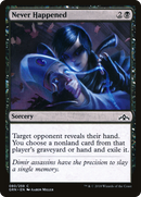 Never Happened (GRN-080) [Guilds of Ravnica]