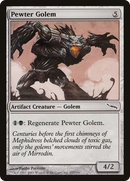Pewter Golem (MRD-227) [Mirrodin]
