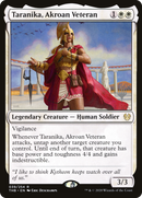 Taranika, Akroan Veteran (PPTHB-39P) [Promo Pack: Theros Beyond Death Promos] Foil