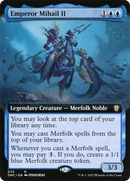 Emperor Mihail II (Extended Art) (DMC-073) [Dominaria United Commander] Foil