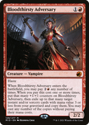 Bloodthirsty Adversary (PPMID-129P) [Promo Pack: Innistrad: Midnight Hunt Promos]