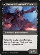 Kindly Stranger // Demon-Possessed Witch (SIR-107) [Shadows over Innistrad Remastered]