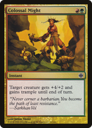 Colossal Might (ARB-051) [Alara Reborn] Foil