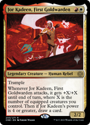 Jor Kadeen, First Goldwarden (PPONE-203) [Promo Pack: Phyrexia: All Will Be One Promos] Foil