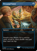 Personal Tutor (Borderless) (CMM-633) [Commander Masters] Foil