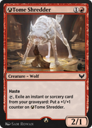 A-Tome Shredder (STX-A-117) [Strixhaven: School of Mages]