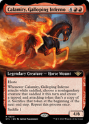 Calamity, Galloping Inferno (Extended Art) (OTJ-330) [Outlaws of Thunder Junction] Foil