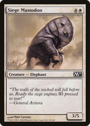 Siege Mastodon (M11-029) [Magic 2011]