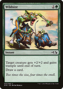 Wildsize (DD3-023) [Duel Decks Anthology: Elves vs. Goblins] Foil