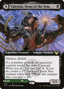 Valentin, Dean of the Vein (Extended Art) (STX-333) [Strixhaven: School of Mages]