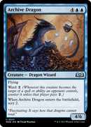 Archive Dragon (WOE-041) [Wilds of Eldraine] Foil