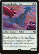 Impounding Lot-Bot (Galaxy Foil) (UNF-300) [Unfinity] Foil