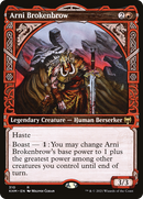 Arni Brokenbrow (KHM-310) (Showcase) [Kaldheim] Foil