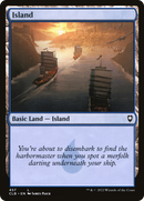 Island (CLB-457) [Commander Legends: Battle for Baldur's Gate] Foil