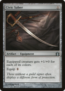 Civic Saber (RTR-227) [Return to Ravnica] Foil