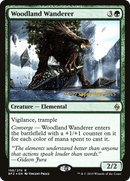 Woodland Wanderer (PRE-198) [Battle for Zendikar Promos] Foil