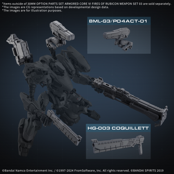 30MM Armored Core VI: Weapon Set 3 [Apr 2025]