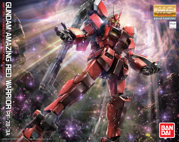 MG Gundam Amazing Red Warrior "Gundam Build Fighters"