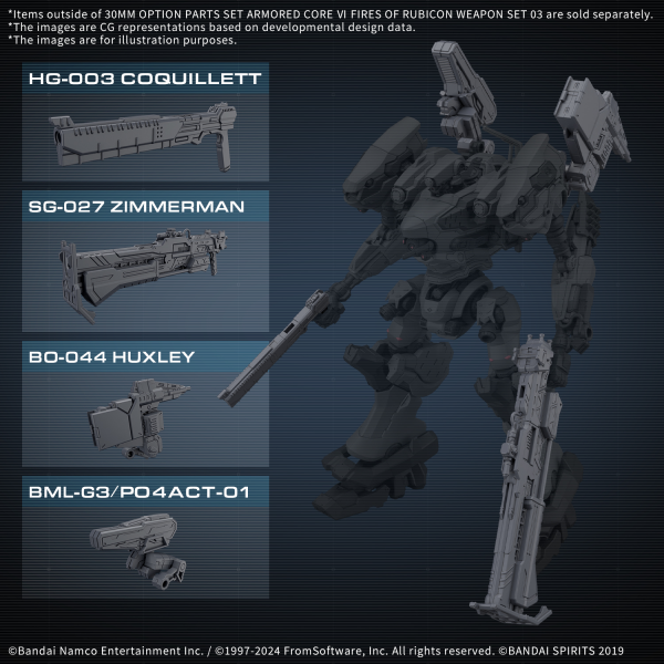 30MM Armored Core VI: Weapon Set 3 [Apr 2025]