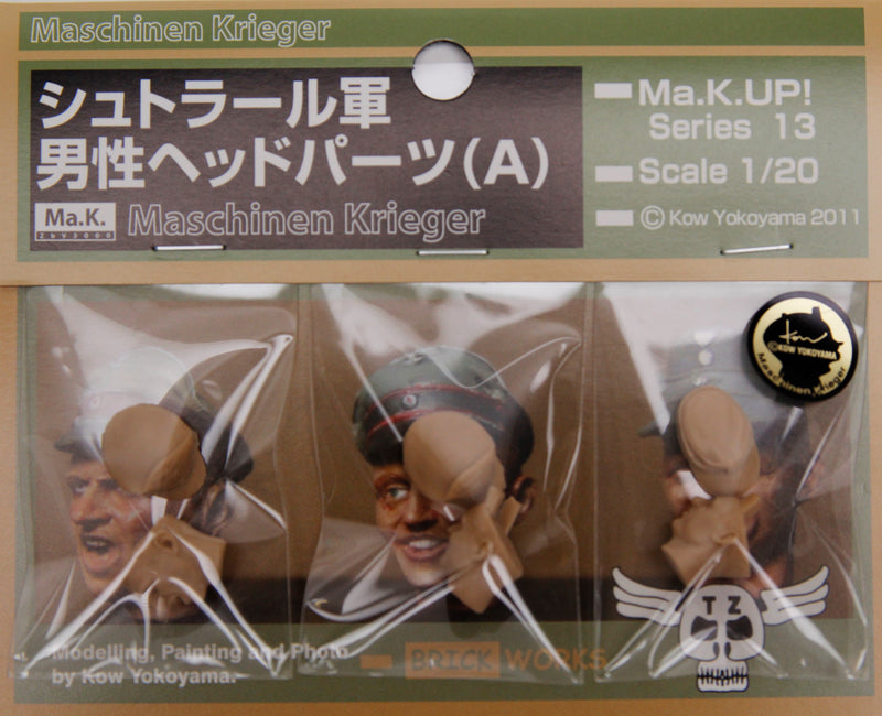 Maschinen Krieger: Stral Army Male Head Parts (A) 1/20