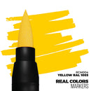 AK: Real Colors Markers Yellow RAL 1003