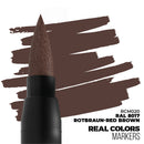 AK: Real Colors Markers RAL 8017 Rotbraun-Red Brown